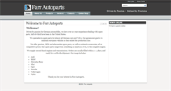 Desktop Screenshot of farrautoparts.net