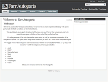 Tablet Screenshot of farrautoparts.net